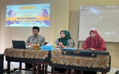 Literasi, Prestasi, dan Refleksi Belajar Warnai Pertemuan Wali Murid SMP Taruna Islam Al-Kautsar
